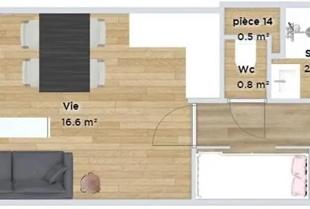 Résidence Serac - Location: Pour 4 Personnes Dans Le De La Station Mae-9032 Apartamento Val Thorens