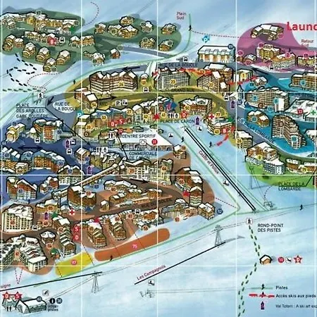 Résidence Serac - Location: Pour 4 Personnes Dans Le De La Station Mae-9032 * Val Thorens